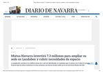 <div class=lightGallery-captions><p>Noticia sobre la ampliación de la sede de Landaben </p><p>Noticia en Diario de Navarra</p><h4>Material cedido por 021 - MUTUA NAVARRA</h4><span>2025</span></div>